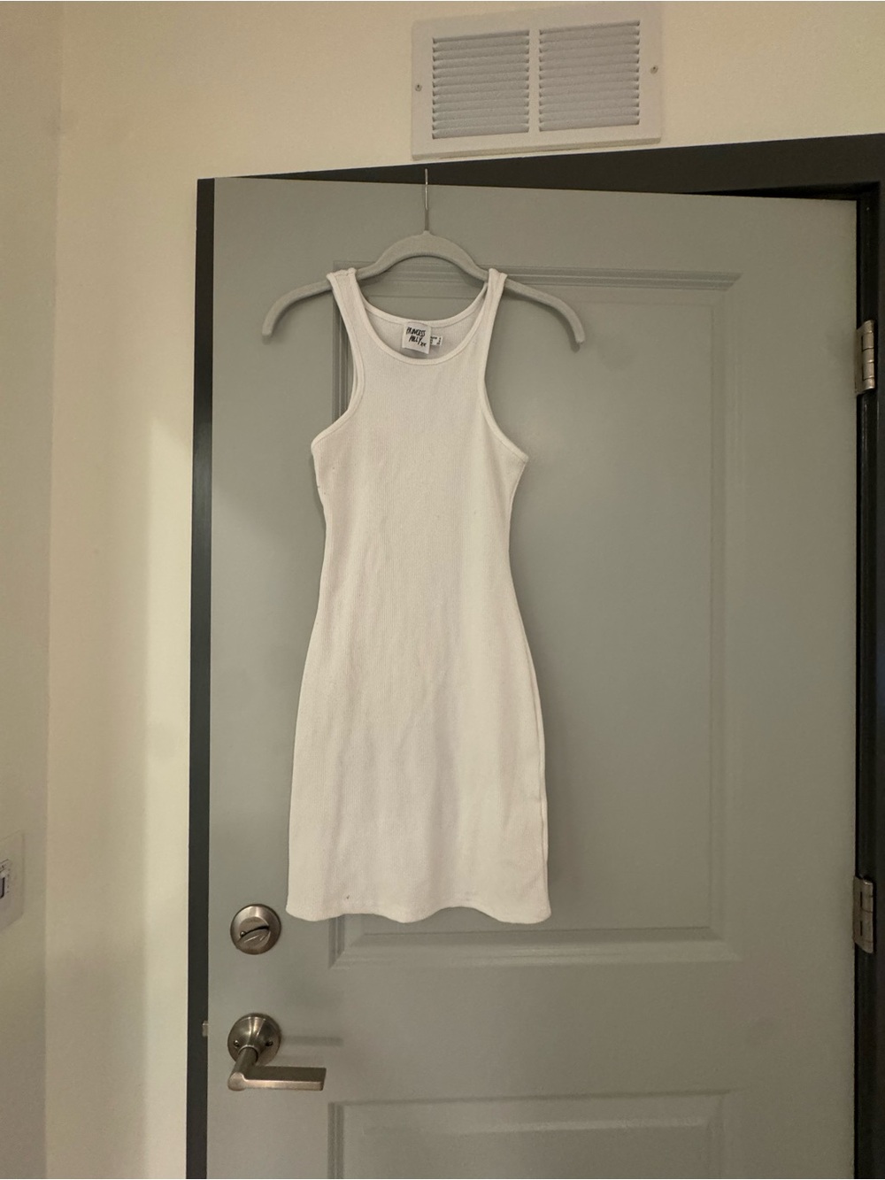PRINCESS POLLY Ribbed Tank Dress - Sleeveless Bodycon